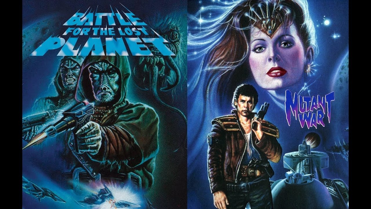 Battle For The Lost Planet / Mutant War background